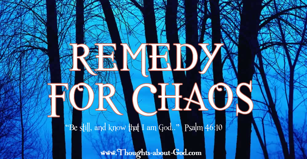 The Remedy for Chaos. Thoughts by Mark Buchanan