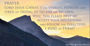 A prayer of surrender by Sue Braid