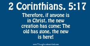 2 Corinthians 5:17