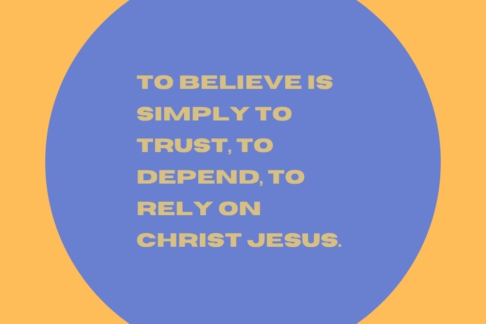 Believe and Be Saved