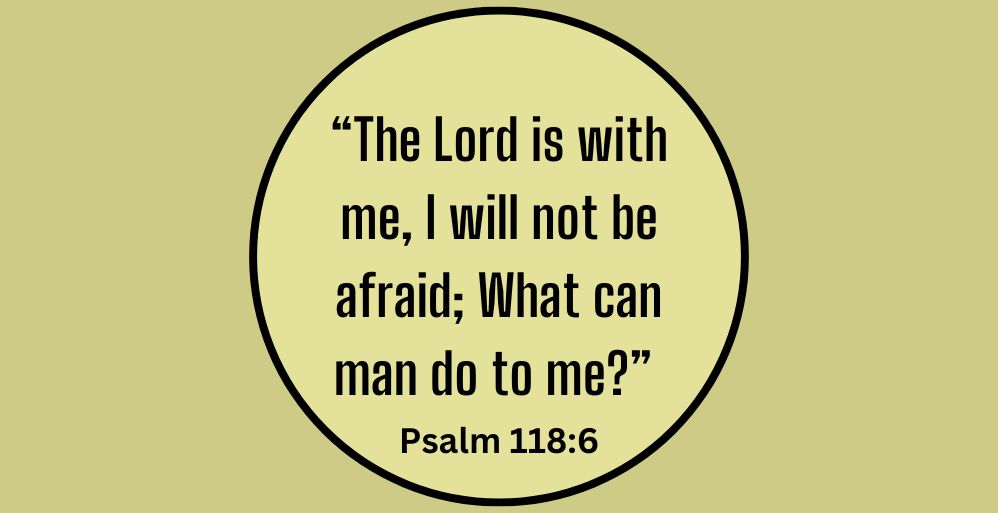 God is the Answer to all our Fears