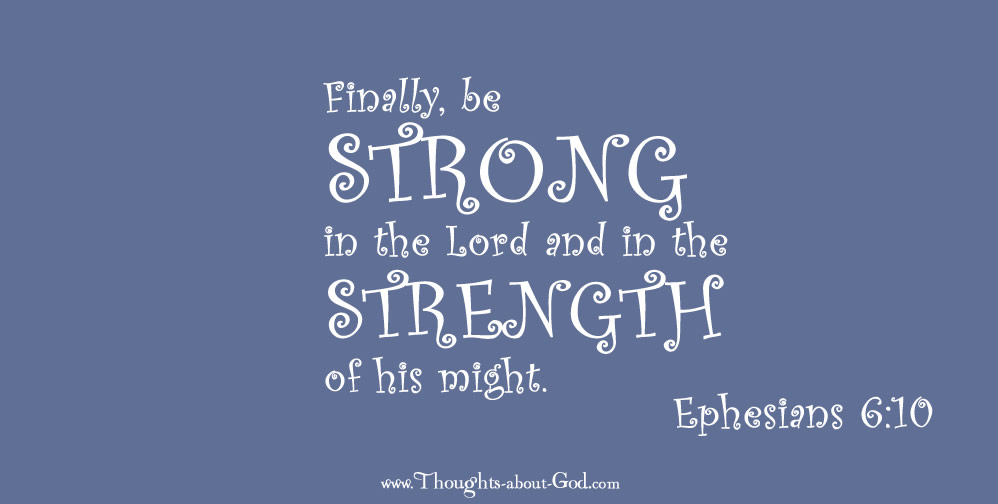 Devotions Ephesians 6:10