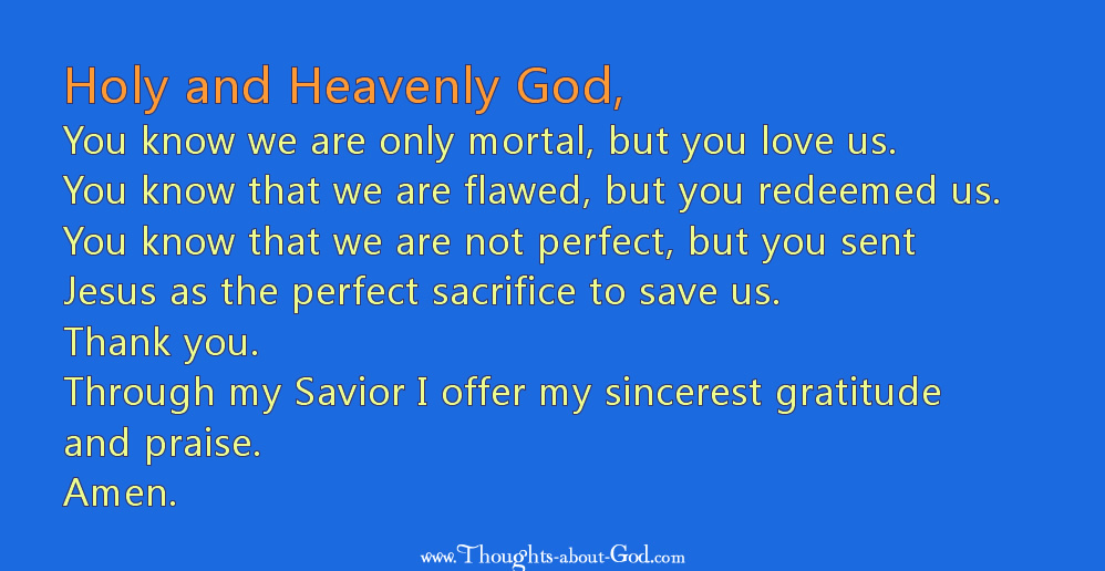 Prayer of Praise - daily devotional