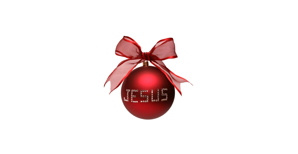 Jesus Christmas ornament - Devotional