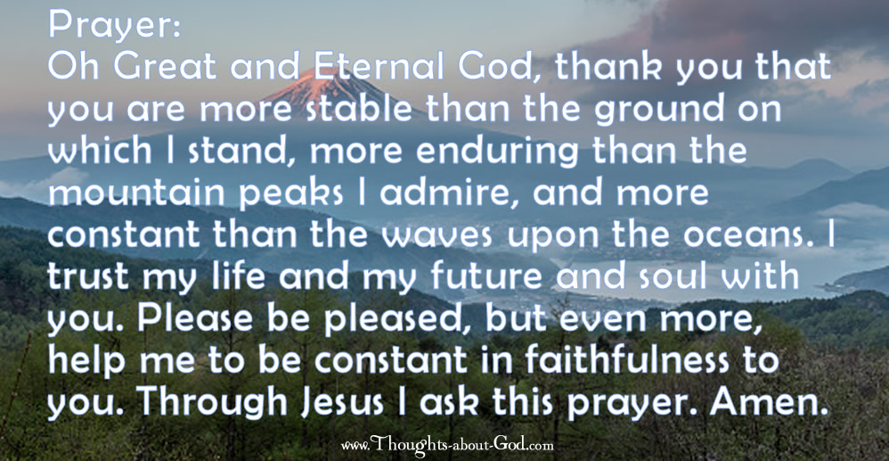 Prayer- In God I Trust