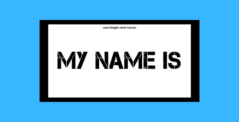 God Knows You by Name