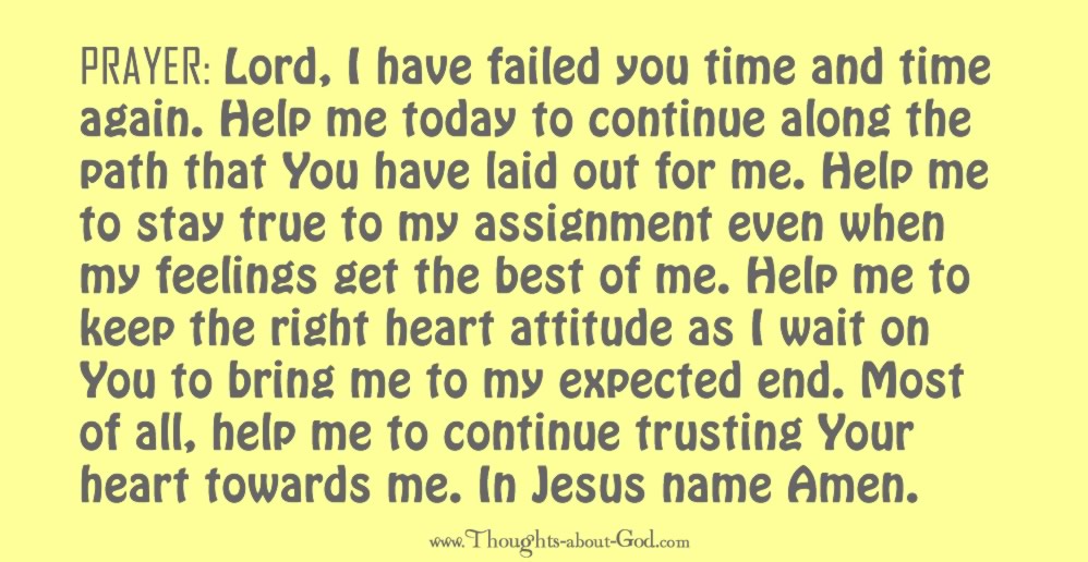 Sample Prayer