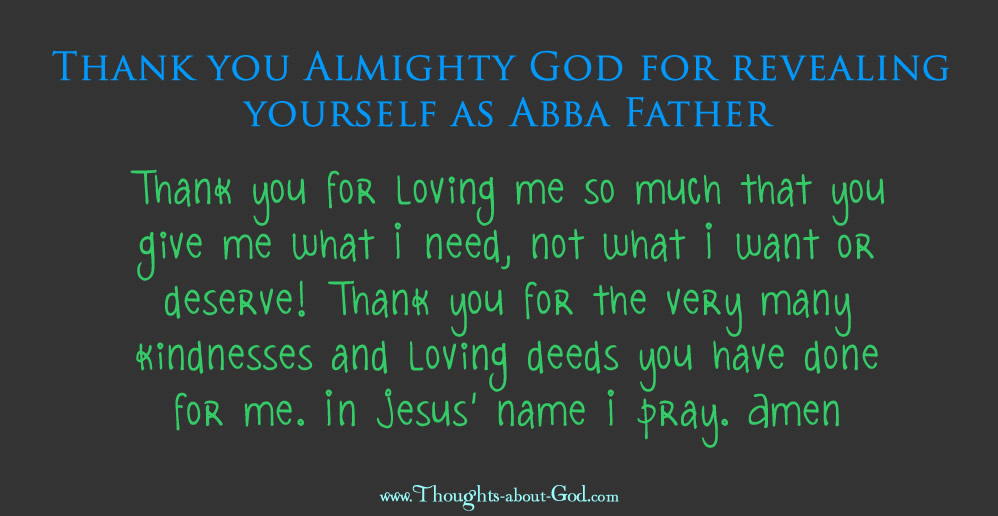 Prayer of Thanks by Phil Ware