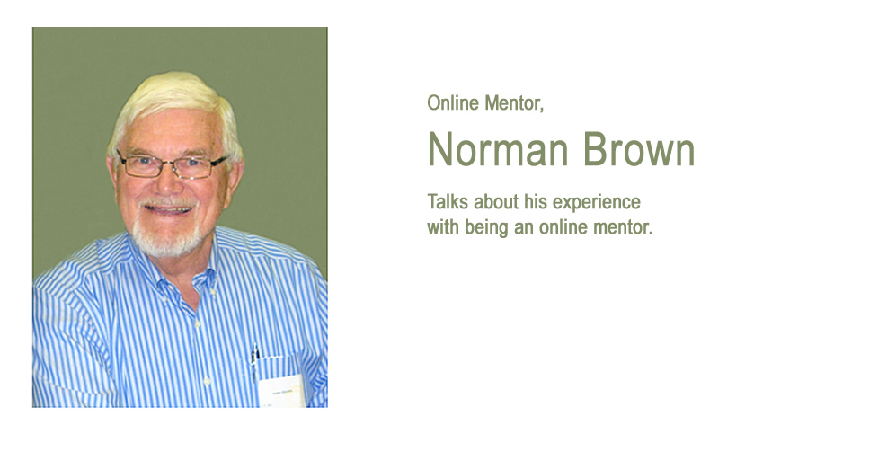 My Experience with Mentoring — by Norman Brown