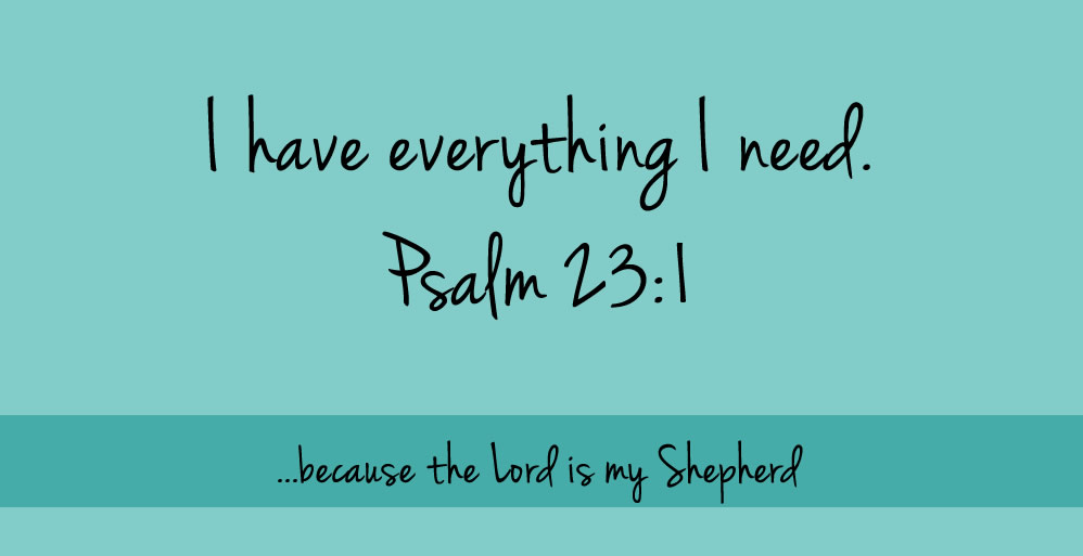 The Lord is My Shepherd