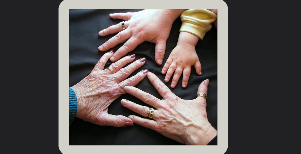 The Praying Hands of a Grandmother