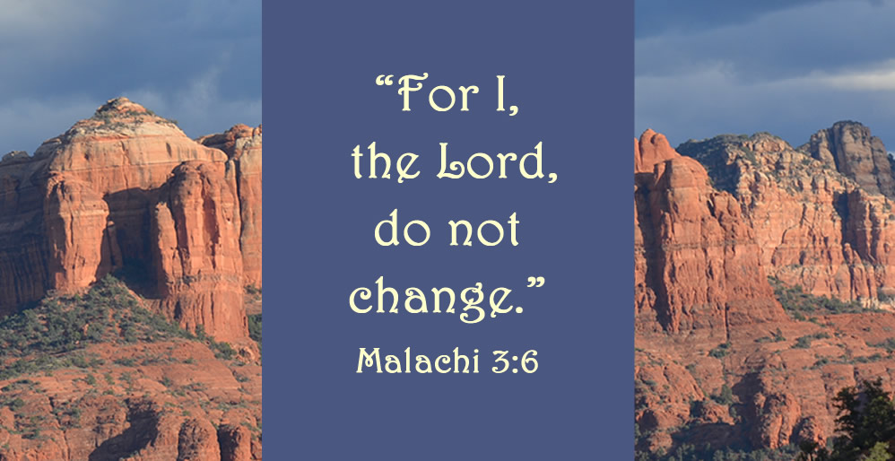 The Lord Never Changes!