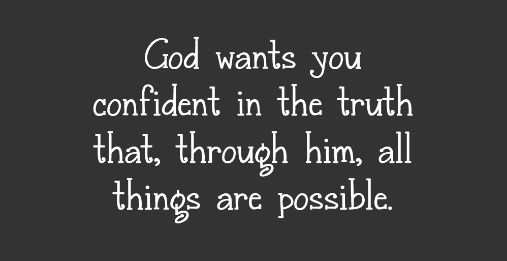Confident In God’s Promises