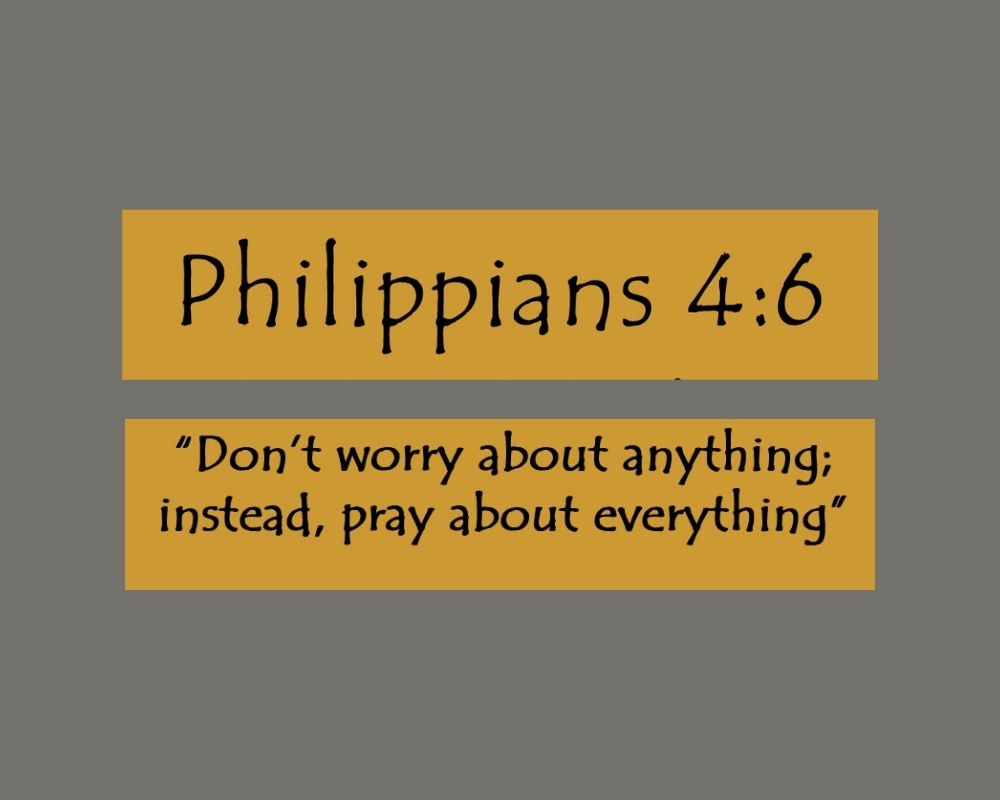You Don’t Have to Worry