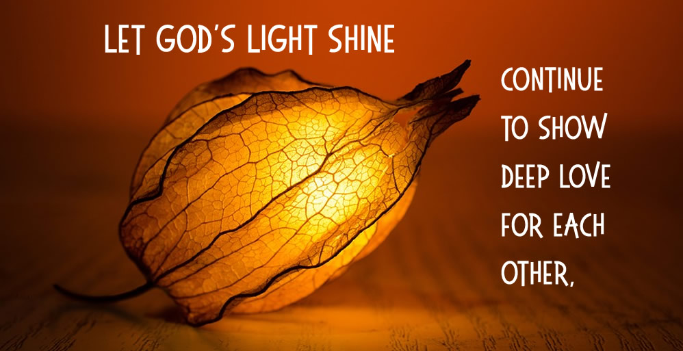 Let God’s Light Through