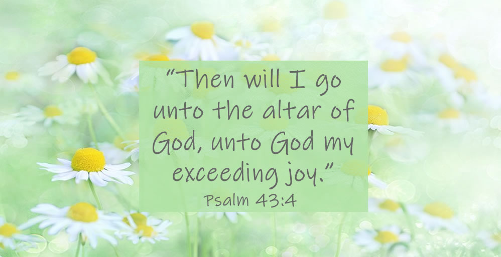 God, My Exceeding Joy