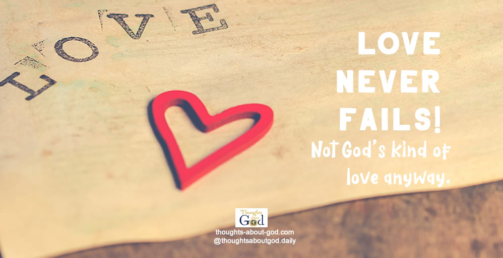 A Love That Never Fails