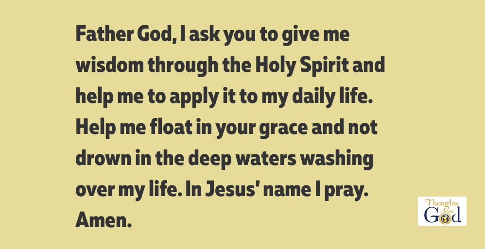Wisdom for Deep Waters