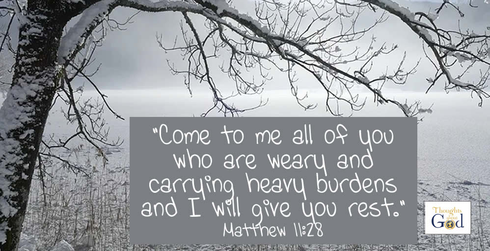 Put Down Your Burden