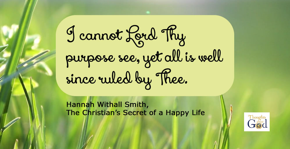 God is Sovereign