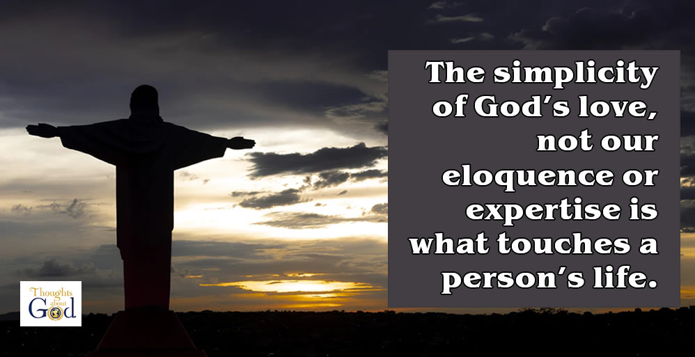 Simplicity of God’s Love