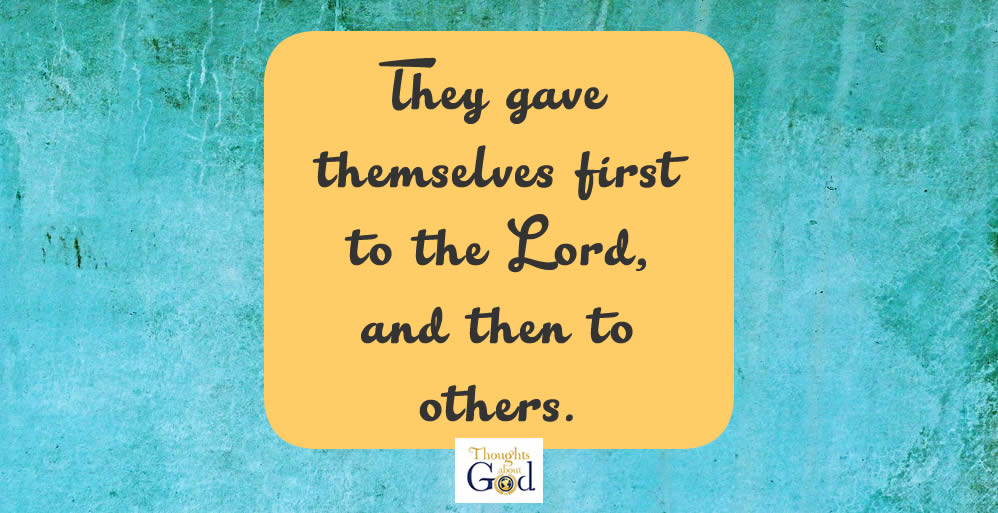 Where to Give Yourself First