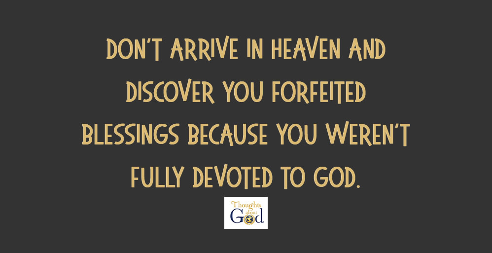 God Honors Our Commitment to Him