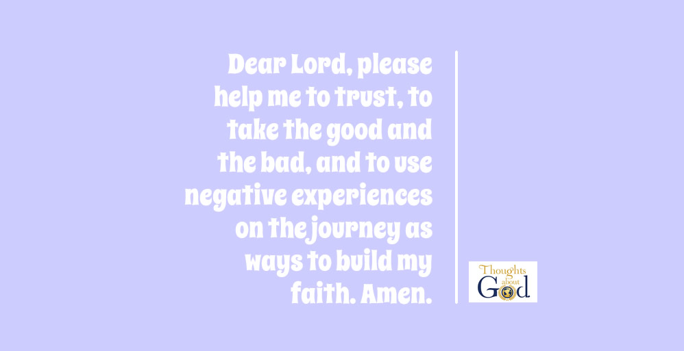 Trusting in Gods Will