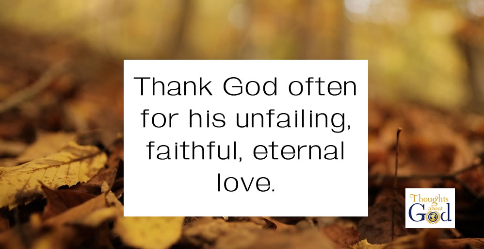 Faithful to the End