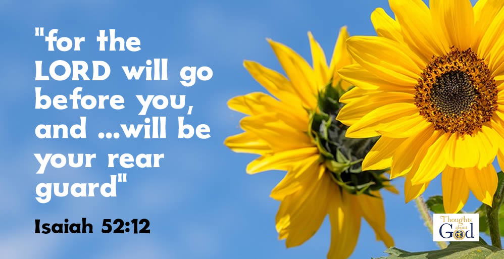 The Lord Goes Before Us