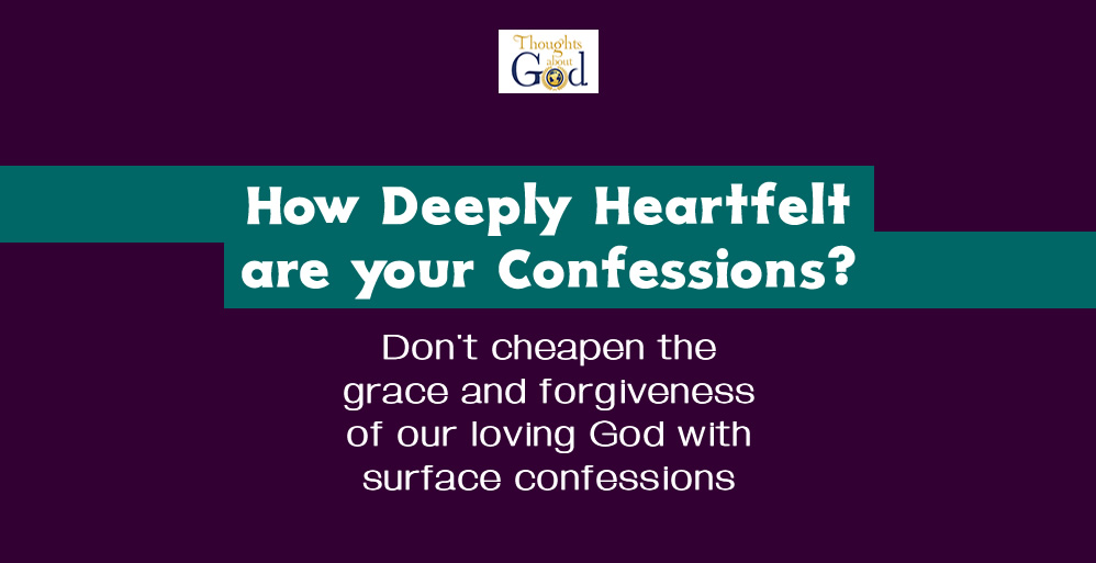 Confession Is Good for the Soul