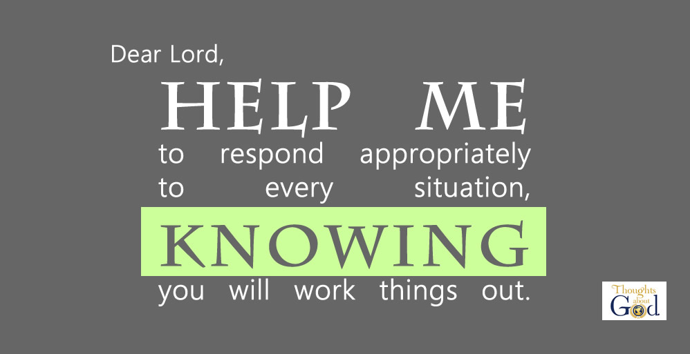 Letting God Lead Us