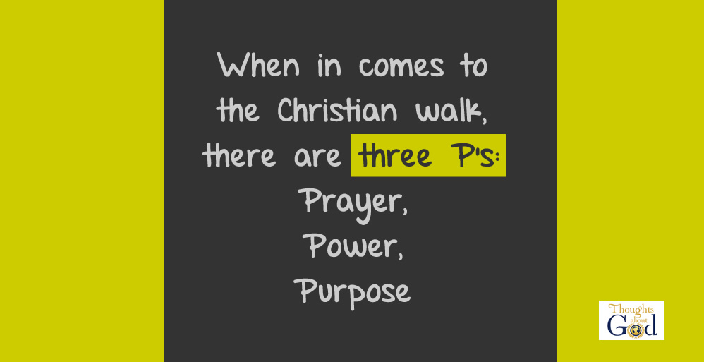 The Three P’s