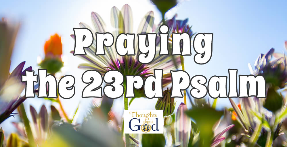 Praying the 23rd Psalm