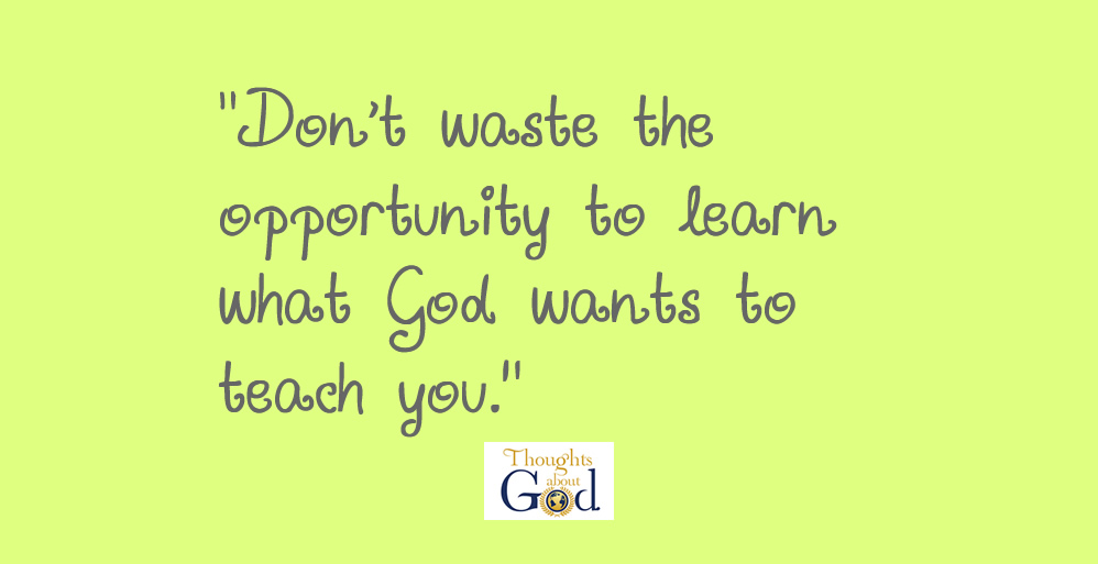 Don’t Waste It