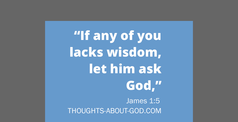 Wisdom from God