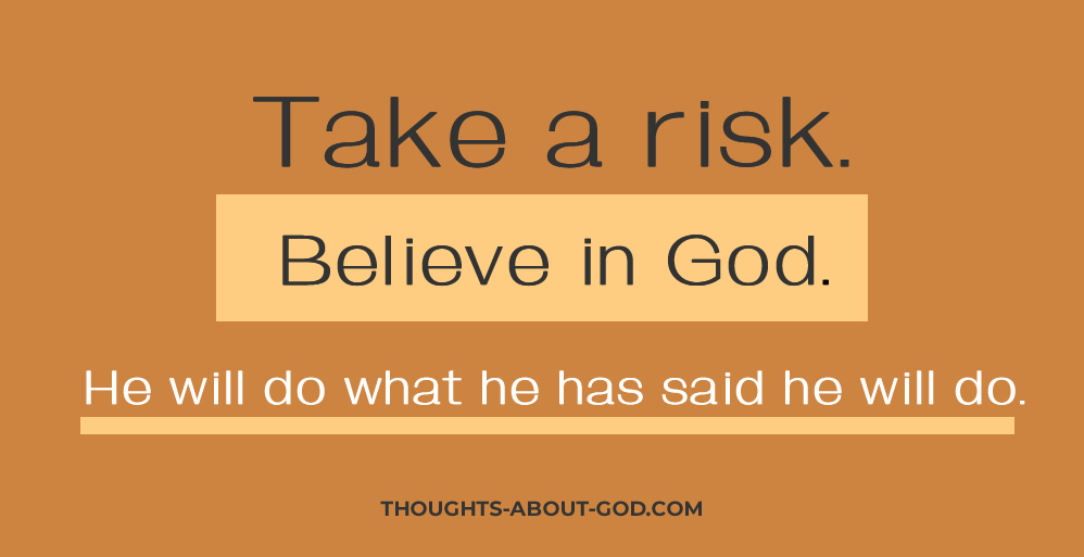 Risk Believing in God