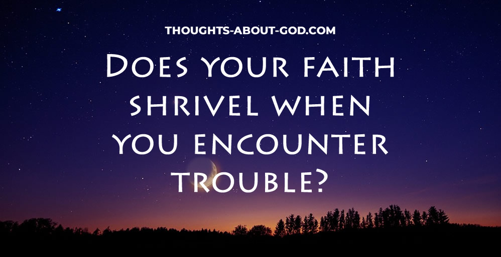 Trusting God’s Plan in Trouble
