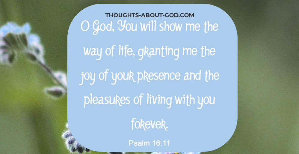 Blessing from Psalm 16