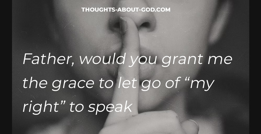 Choosing Not to Have Your Say