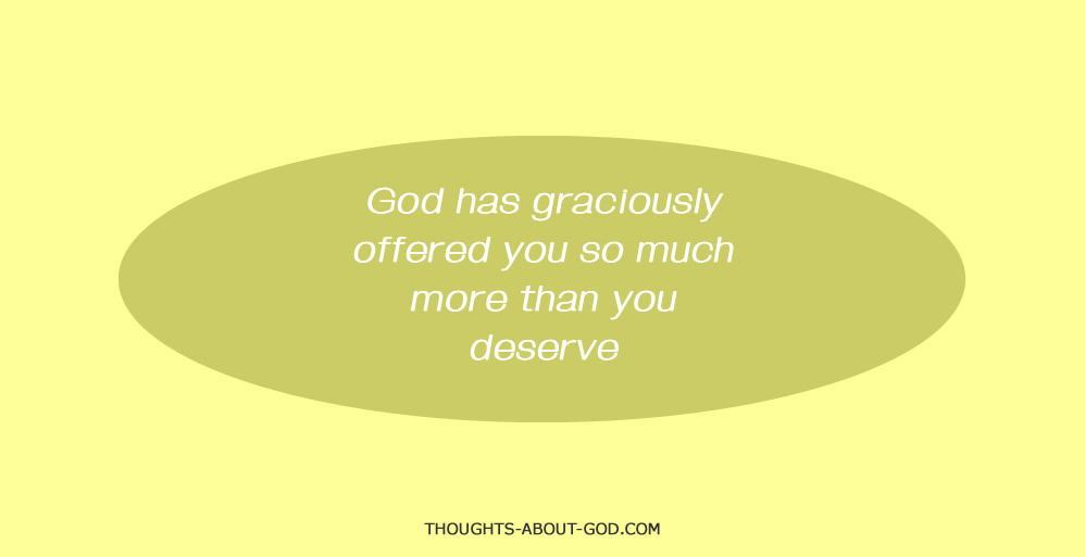 Grace Makes Life Not Fair