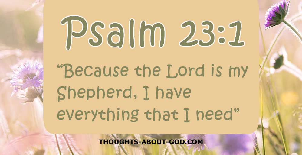 The Lord is My Shepherd