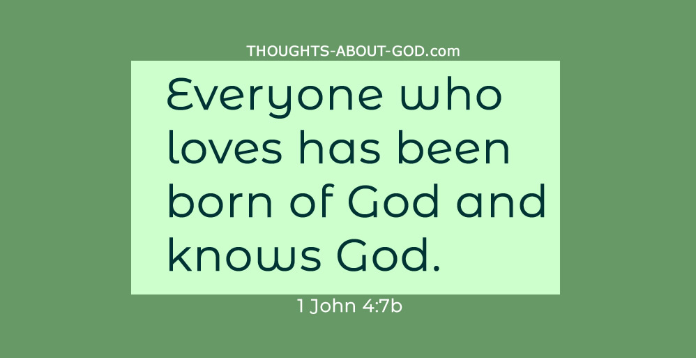 Our Heavenly Father’s Unconditional Love