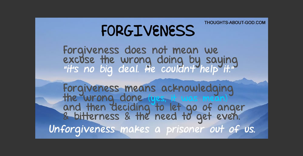 Living in Forgiveness