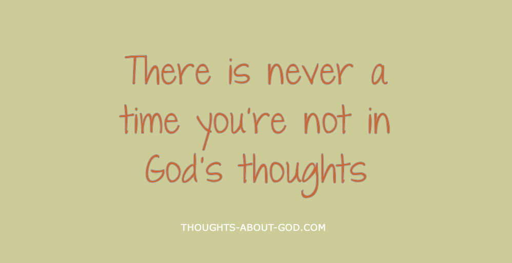 The Mind of God Toward You