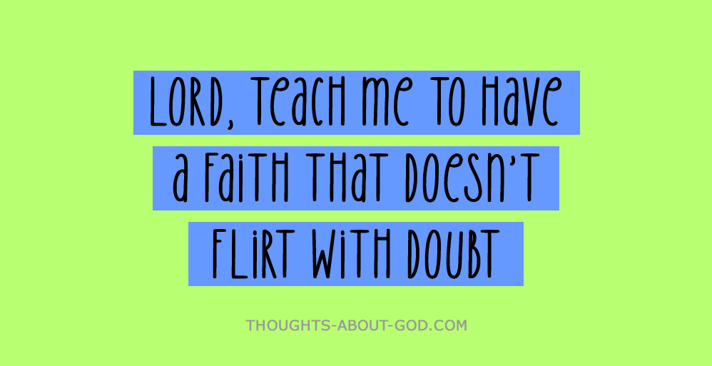Flirting with Doubt