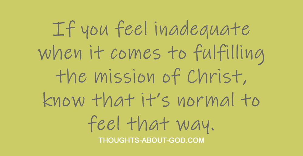 Jesus Empowers the Inadequate