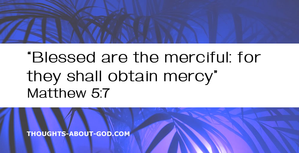 Blessed are the Merciful