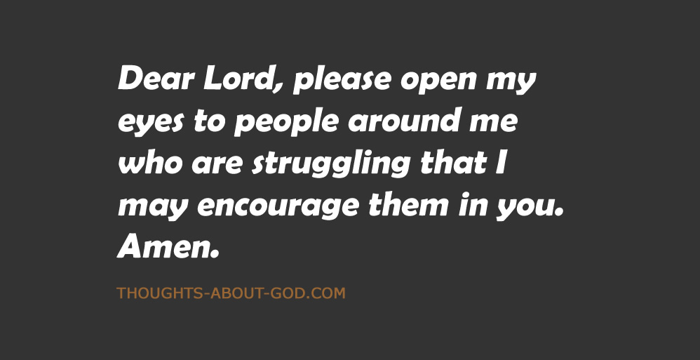 Looking Out for Others