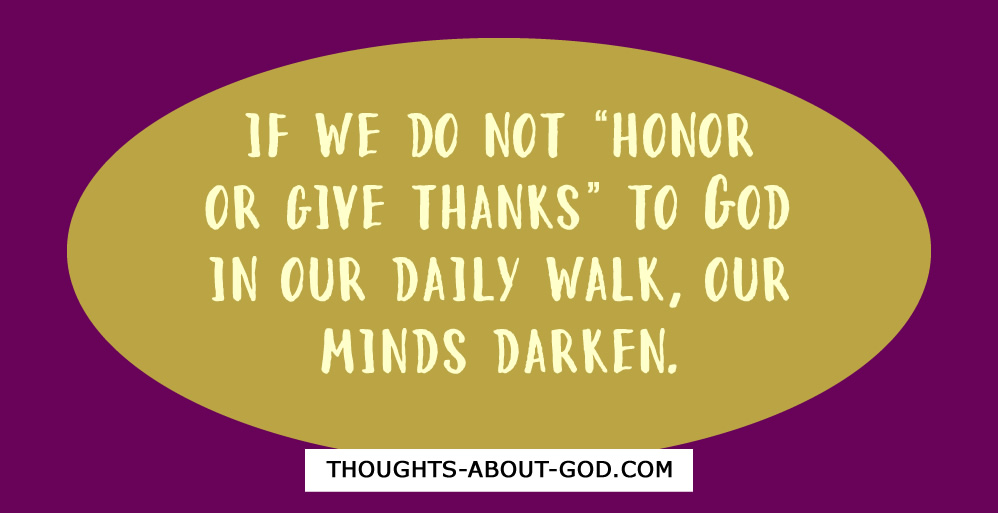 A Thankful Man Is a Humble Man